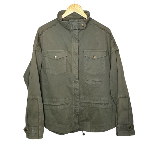 McGuire Denim Army Green Jacket Medium - Picture 3 of 14